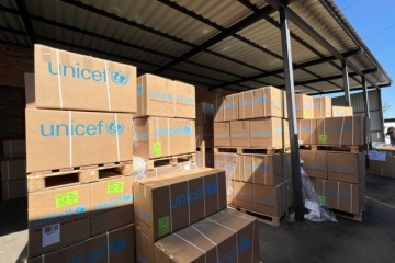 UNICEF donates medical kits to 13 communities in Zhytomyr region