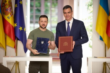 Volodymyr Zelensky et Pedro Sánchez ont signé un accord de sécurité entre l’Ukraine et l’Espagne 
