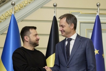 Prezydent Ukrainy Zełenski i premier Belgii podpisali porozumienie o bezpieczeństwie