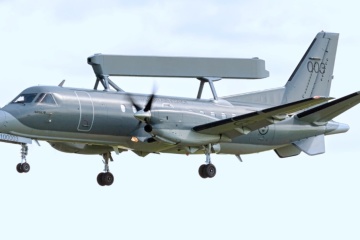 Sweden’s ASC 890 plane to help Ukraine locate Russian aircraft, missiles on early approach - Air Force spox