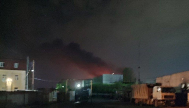 Fire at Russia’s Ryazan oil refinery after overnight drone attack