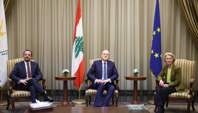 ЄС виділить мільярд євро для допомоги Лівану - фон дер Ляєн