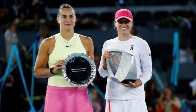 Швьонтек здолала Соболенко та виграла турнір WTA 1000 у Мадриді