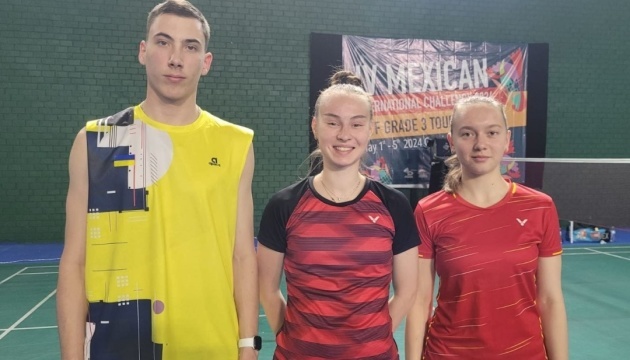 Збірна України з бадмінтону виграла три медалі на турнірі у Мексиці