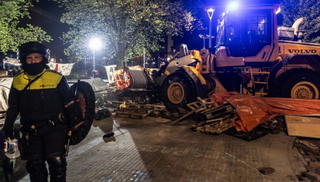 У Нідерландах поліція затримала 125 учасників пропалестинської акції