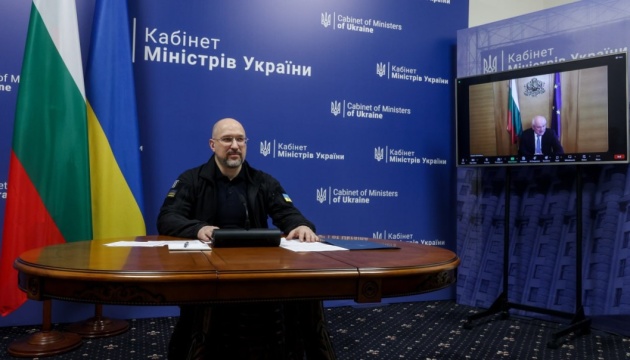 Schmyhal und bulgarischer Ministerpräsident erörtern Bedürfnisse der Ukraine