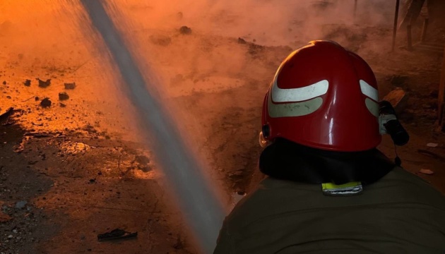 На Прикарпатті ворог атакував об’єкт енергетичної інфраструктури - пожежу ліквідували