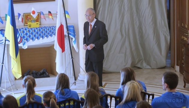 Посол Японії провів українських дефлімпійців на чемпіонат світу з волейболу на Окінкаві