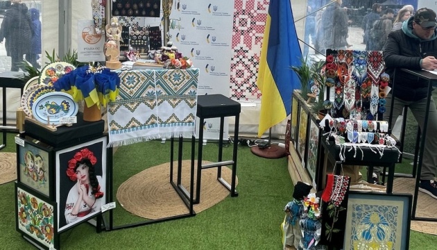 На святкуванні Дня Європи у Таллінні представили український стенд