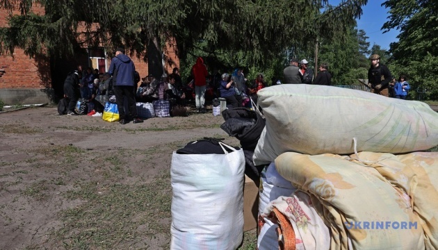Із трьох районів Харківщини з 10 травня евакуювали 11 790 людей