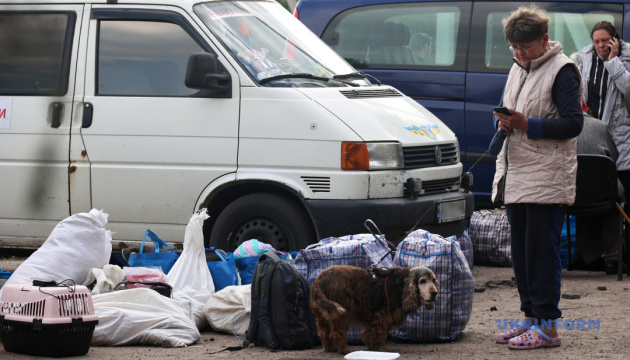 На Харківщині із трьох районів евакуювали майже 11 тисяч людей