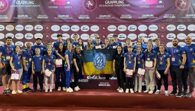 Українські юніори виграли 31 медаль чемпіонату Європи з грепплінгу