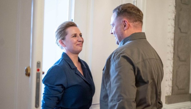 Head of Zelensky’s Office, Denmark’s PM talk defense aid to Ukraine