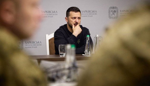 Zelensky held meeting in Kharkiv