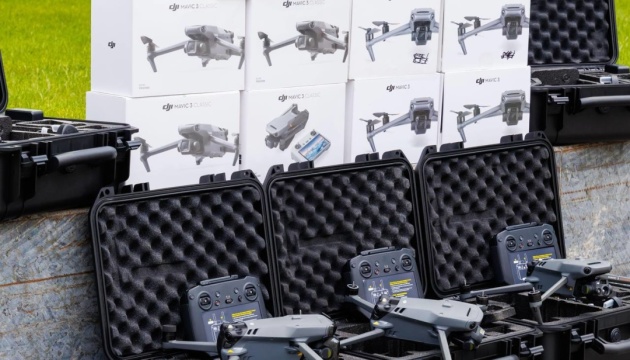 Військовим на Харківщині передали ще понад 100 дронів