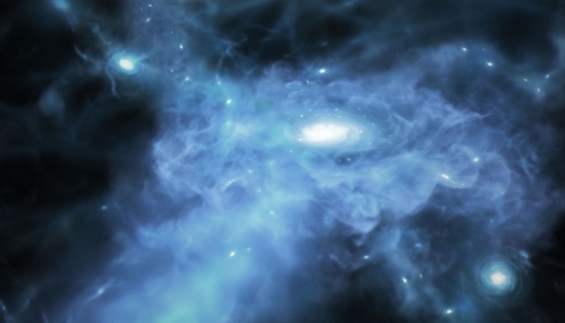 Уперше в астрономії вчені побачили народження ранніх галактик Всесвіту