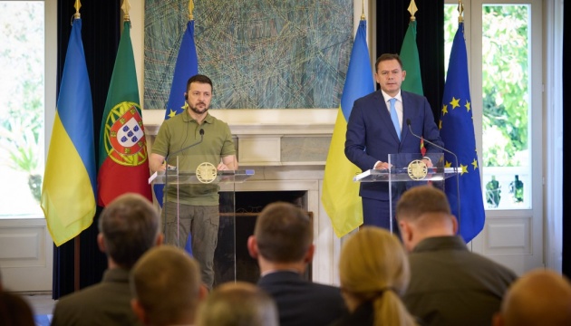 Zelensky: Ukraine and Portugal will cooperate for decades
