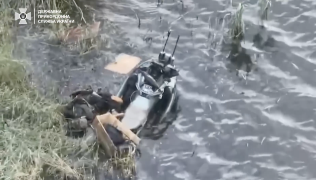На Херсонщині прикордонники знищили екіпаж російського водного скутера