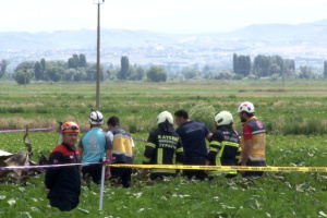 У Туреччині під час тренувань розбився військовий літак, обидва пілоти загинули