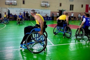 В Одесі пройшов відкритий турнір з баскетболу на візках серед ветеранів