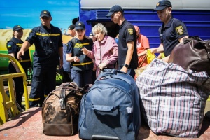 Рівненщина прийняла сьомий евакуаційний потяг з Донеччини