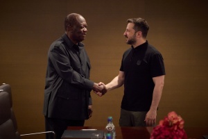 Zelensky discusses food security with Côte d'Ivoire president