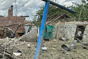Dorf Nowa Poltawka in der Region Donezk: Fünf Erwachsene und zwei Kinder bei russischem Angriff verletzt