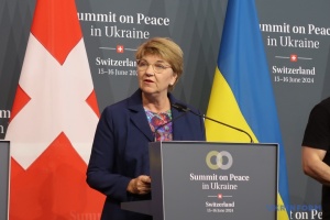 Хороший результат: президентка Швейцарії підбила підсумки Саміту миру