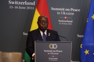 Президент Гани вважає, що до переговорів про врегулювання війни треба залучити РФ та Китай