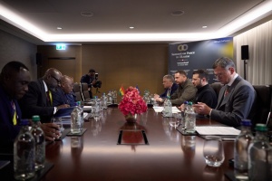 Zelensky discusses implementation of Peace Formula with President of Ghana