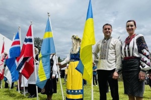 Українські традиції представили на скандинавському фестивалі в Канаді