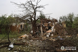 Удар по Дергачах: пошкоджені 65 будинків і торговельний центр