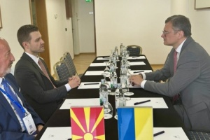 Außenminister der Ukraine und Nordmazedoniens besprechen Vorbereitung eines Sicherheitsabkommens