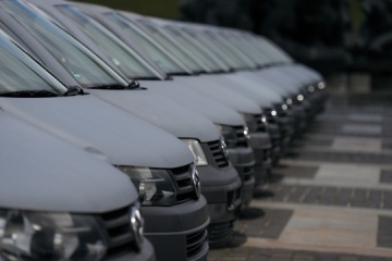 Ukrainian border guards receive 50 vehicles from charitable organizations