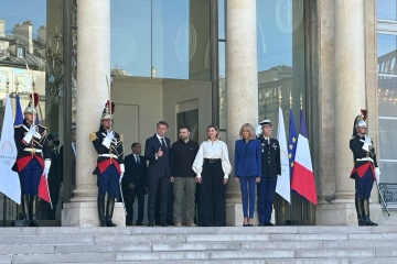 Paris: Selenskyj und Macron treffen sich im Elysée-Palast