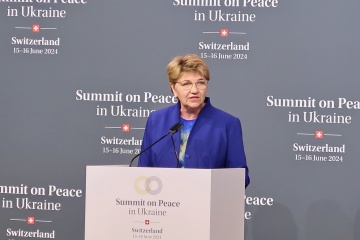 Presidenta de Suiza: El mundo debe preparar las bases para las negociaciones de paz entre Ucrania y Rusia