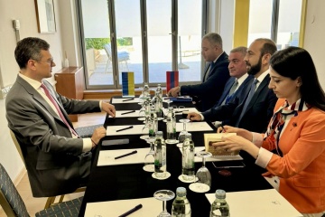 Ukrainian, Armenian foreign ministers discuss deepening of bilateral relations