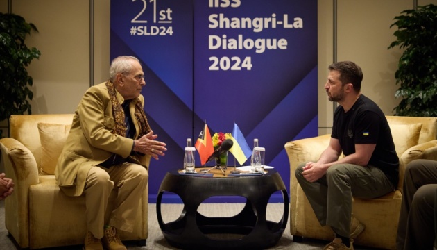 Зеленський уперше зустрівся із президентом Демократичної Республіки Тимор-Лешті
