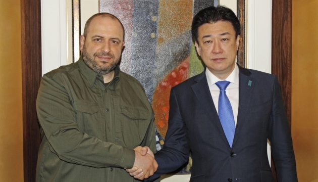 Umerov, Japan’s defense minister discuss continued support for Ukraine
