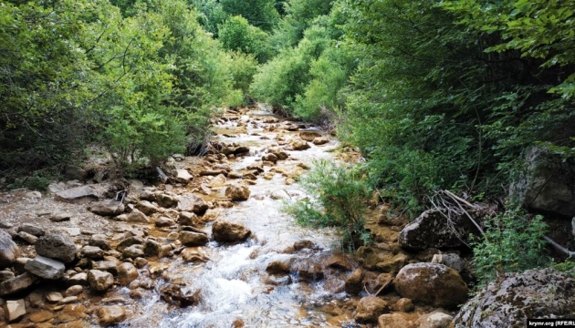 Water level drops in occupied Crimea’s rivers