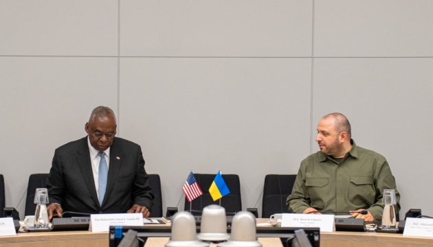 Umerov, Austin discuss Ukraine's defense needs at Ramstein meeting