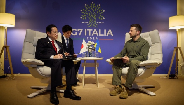 Зеленський на зустрічі з Кішідою: За два роки війни Японія надала $12 мільярдів допомоги