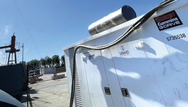 Укргазвидобування отримало 102 дизельні генератори від USAID