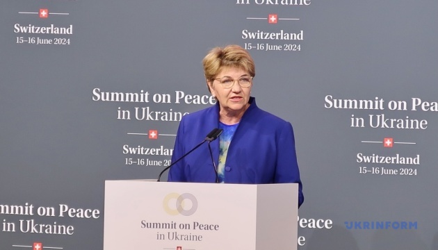 Presidenta de Suiza: El mundo debe preparar las bases para las negociaciones de paz entre Ucrania y Rusia