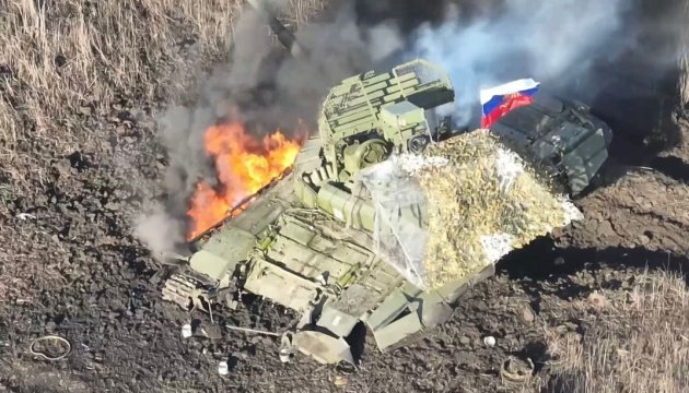 Russian army loses 1,170 soldiers, warplane in Ukraine over past day
