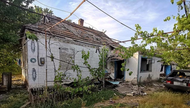 Russian troops shell village in Zaporizhzhia region, there are injured