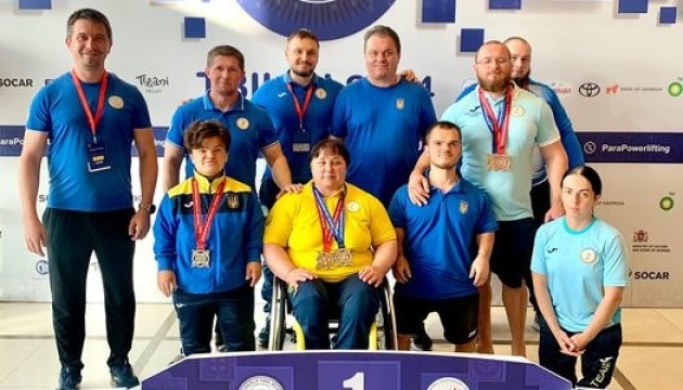 Українські паралімпійці здобули сім медалей Кубка світу з пауерліфтингу