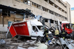 Удар по «Новій пошті» у Харкові: в лікарнях перебувають восьмеро постраждалих