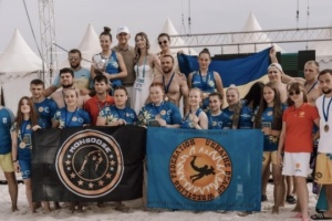 Українці виграли 9 медалей на етапі Світової серії з пляжної боротьби