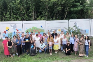 На Харківщині вшанували пам'ять убитих Росією письменників Амеліної та Вакуленка